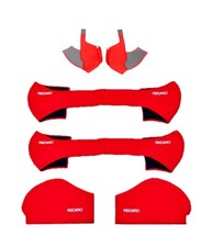 Recaro sr7 protective cloth, red,full system, 6 pieces