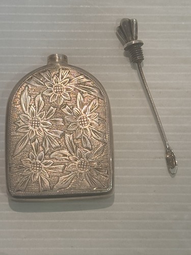 Ancien flacon parfum - ancien, argent