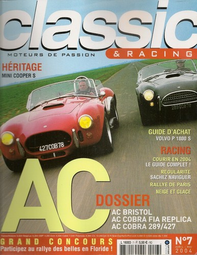 Classic racing ac bristol - &,