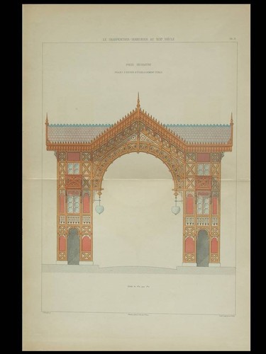 Porte decorative grande - porte,