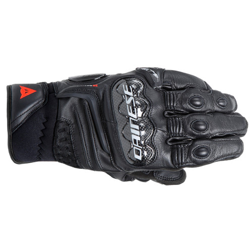 Gants moto courts - de, noirs