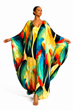 Luxury silk shamus Kaftan
