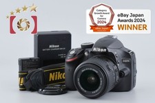Nikon D3200 24.2 MP DSLR Black AF-S DX NIKKOR 18-55 VR Lens [Very Good]