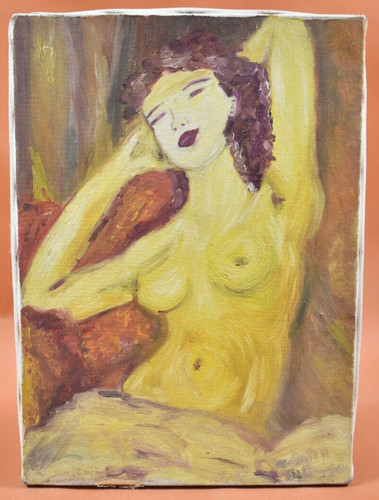 Peinture huile sur toile - l'huile,