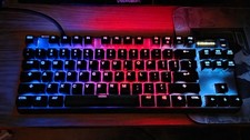 SteelSeries Apex 7 TKL RGB LED Blue Switch Gaming Keyboard w/Media Controls