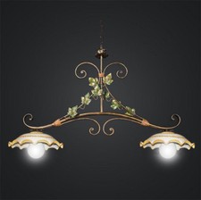 Lustre Barbell Fer Forgé