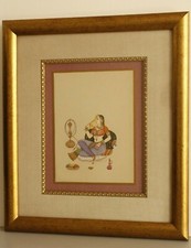 Miniature Portrait Peinture De