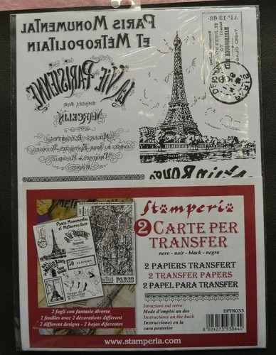 Papier transfert stamperia - transfert,