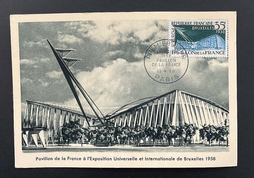 Carte 1er jour - pavillon, la