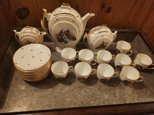 Service thé porcelaine - a,