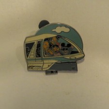 Disney Monorail Cast Hidden Mickey Lilo and Stitch Pin