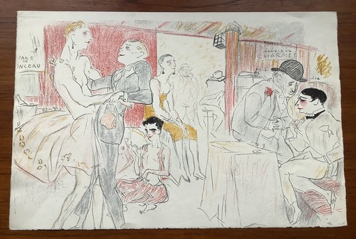 Marcel vertès lithographie - vertÈs, .