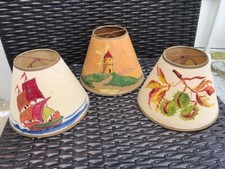 LOT de 3  ABAT JOUR  VINTAGE