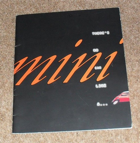 Mini brochure 1995 cooper - mini,
