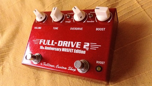 Pédale overdrive fulltone - pédale, d'overdrive