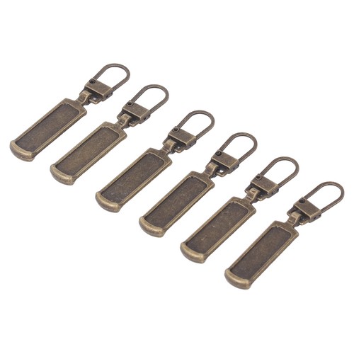 6pcs zipper pull tab - 6pcs,
