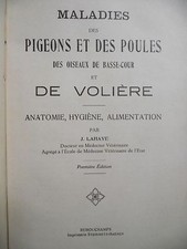J.LAHAYE MALADIES DES PIGEONS