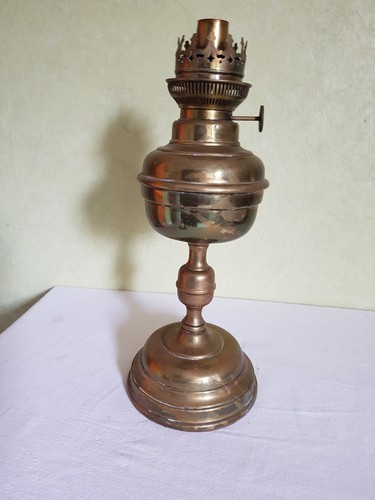 Ancienne grande lampe - ancienne,