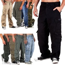 Jet Lag Mens Cargo Trousers 007 Pants Men Gents Trousers Jeans Denim Pants Outdoor ZZ