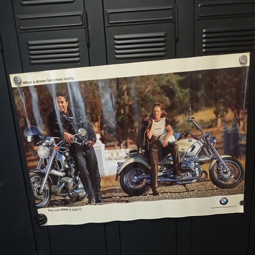 Ancien poster bmw - bmw, r