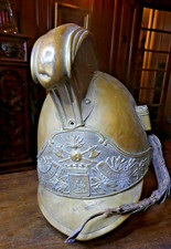 Casque  de Sapeur pompier 19em