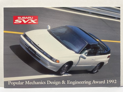 1992 subaru svx - subaru,