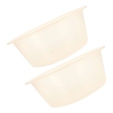  2 Pcs Bassine Pour Bain De Pied Pédiluve Vaisselle Seau En Plastique