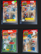 MASK Kenner 4 packs Action figures MISB