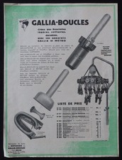 Publicité GALLIA Boucles