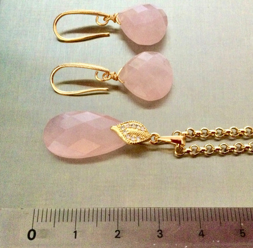 Parure plaqué collier - parure,