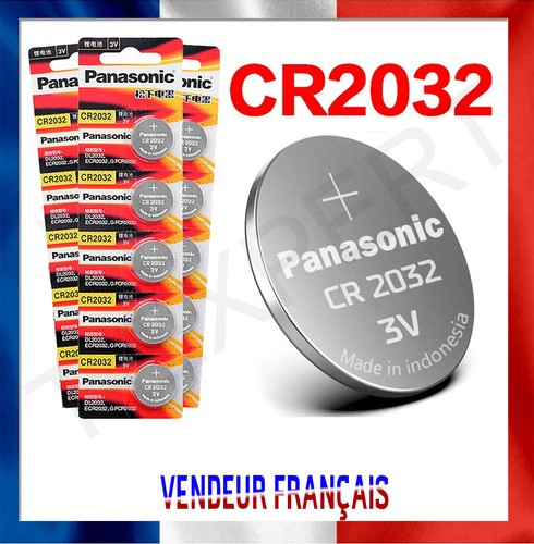 Lot pile cr2032 lithium 3v - de,