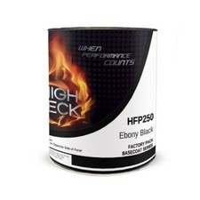 HIGH TECK HFP 250 GM 8555 EBONY BLACK BASECOAT QUART 1:1 MIX RATIO