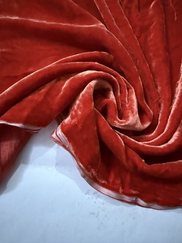 Tissu velours soie m - tissu,