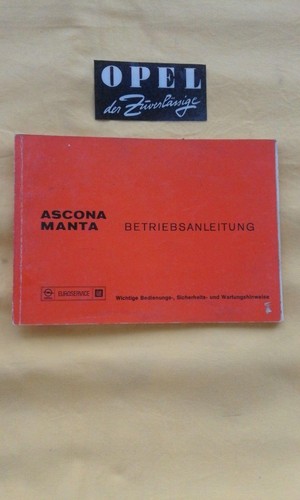Original opel manuel - original,