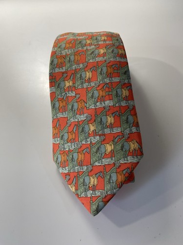 Hermès cravate 100 soie - 100%,