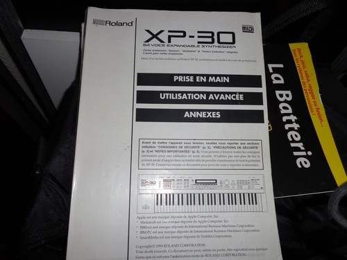 Roland xp30 mode emploi - roland,
