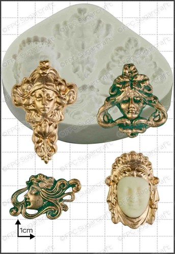 Moule silicone art nouveau - moule,