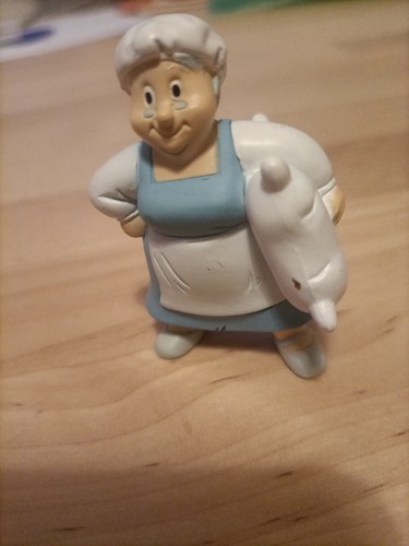 Figurine femme ménage avec - figurine,