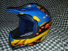 Jeremy Mcgrath BELL  Mini  Moto Vintage  Motocross Helmet Showtime MX