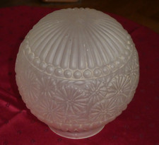 Ancien Globe En Pâte De Verre