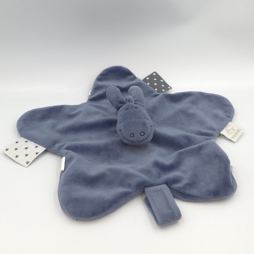 Doudou plat étoile ane - doudou,