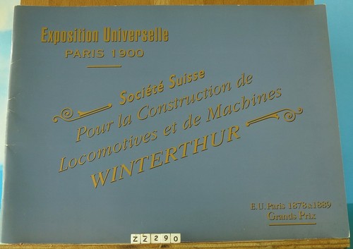 Plaquette expo universelle - plaquette,