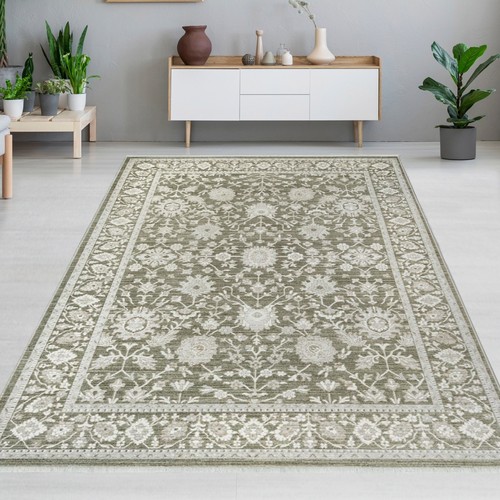 Tapis design vert - , floral