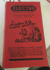 1934 directory electro luminaire radio tsf greasy lamp motor fan bulb