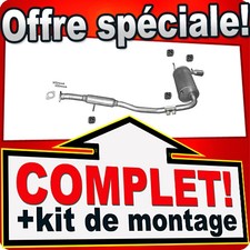 Ligne pot d'échappement pour