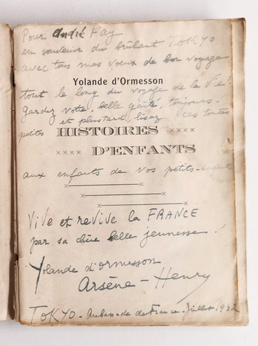 Yolande ormesson livre - d'ormesson,