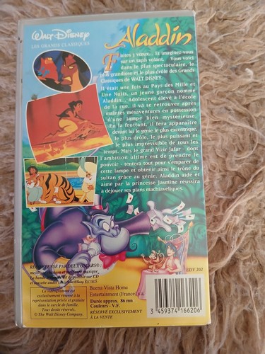 Disney vhs - k7,