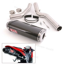 For Honda CBR600RR F5 2005-2025 Exhaust System Mid Link Pipe Carbon Muffler Tips