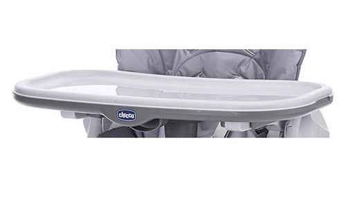 Chicco plateau gris pour polly - plateau,