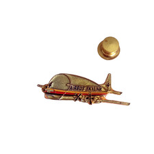 Pin's Lapel Pin Airline Airplane AIRBUS SKYLINK Large Carrier Cargo Signed